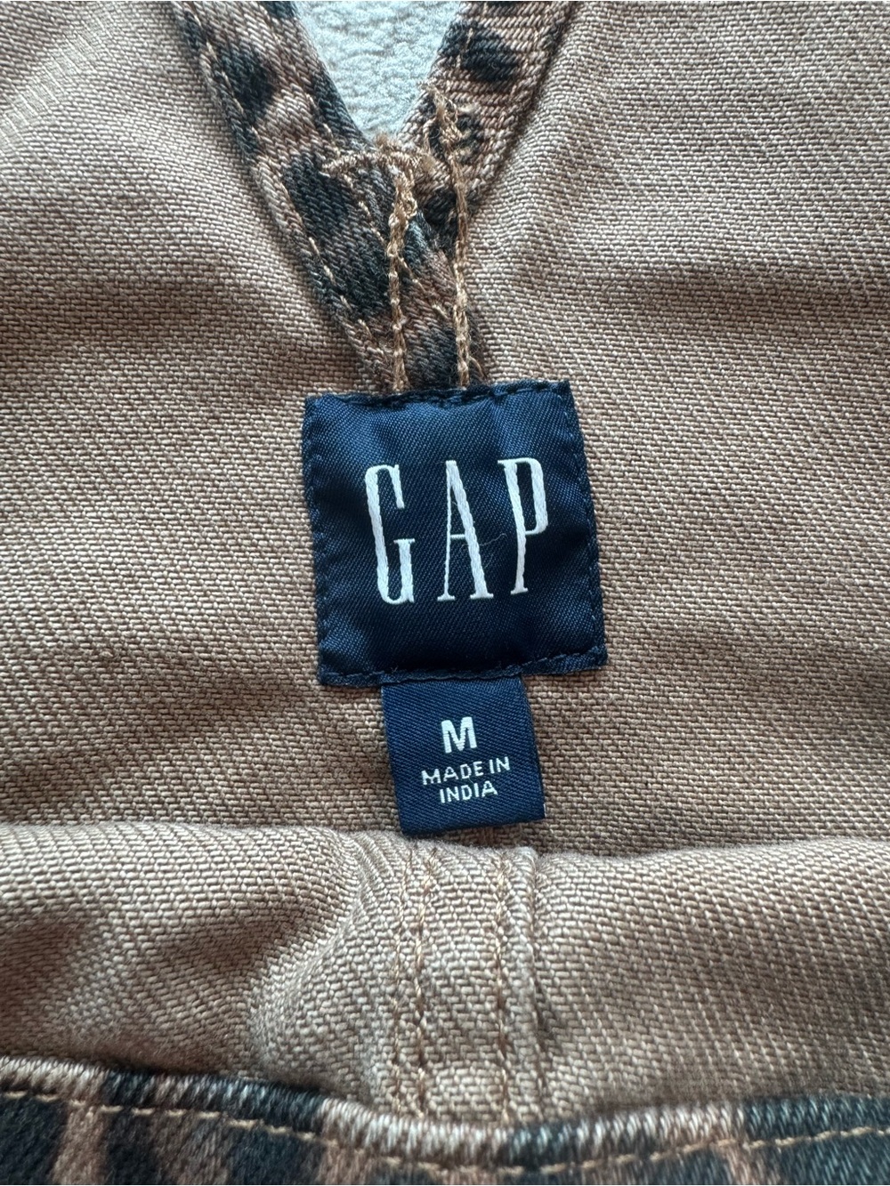 GAP UltraSoft Denim Horseshoe Overalls - Picture 4 of 6